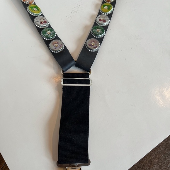 Vintage Little Earth Suspenders  New Without Tags - Picture 2 of 12